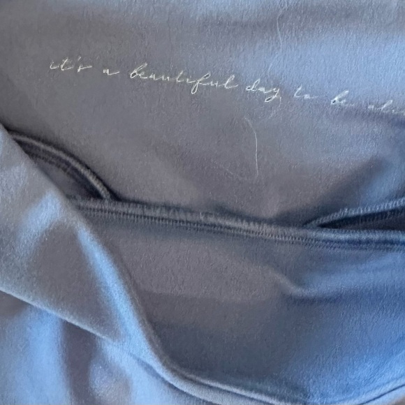 Women’s Gymshark Whitney Simmons Periwinkle Leggings Size Small - Picture 7 of 8